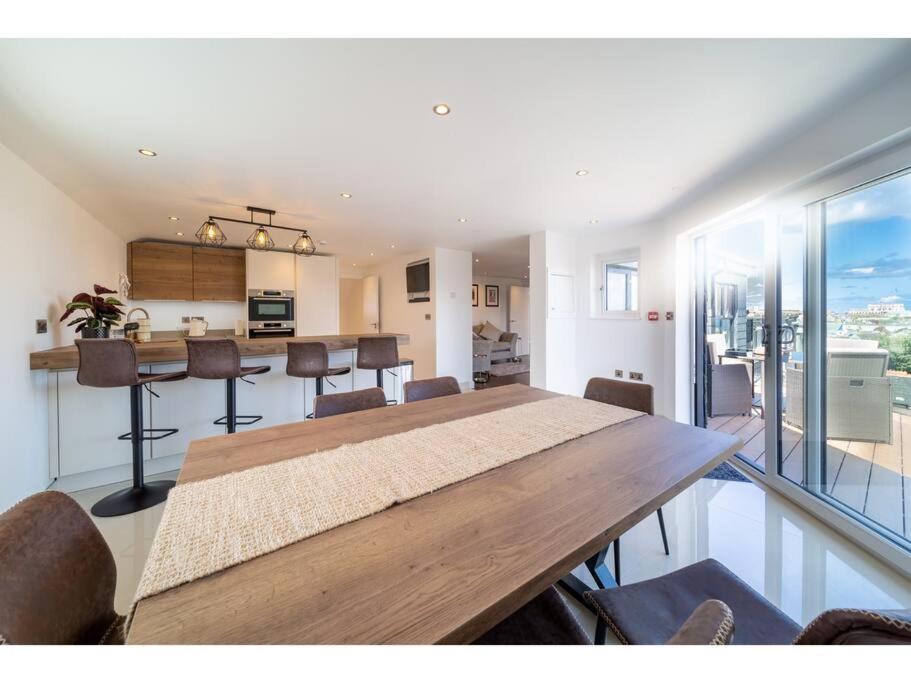 شقة Gwel An Keynvor Penthouse نيوكويي المظهر الخارجي الصورة
